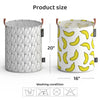 Waterproof Laundry Hamper, Banana&Lines, Pack of 2